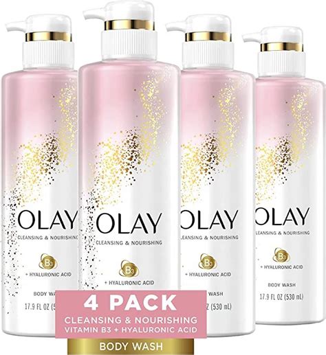 Olay Cleasing & Nourishing Body Wash with Hyaluronic Acid commercials