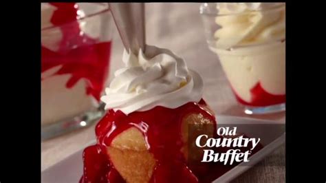 Old Country Buffet Strawberry Trio logo