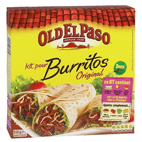 Old El Paso Chicken Burritos logo