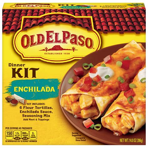 Old El Paso Chicken Enchiladas logo