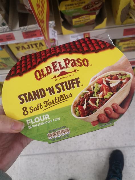 Old El Paso Stand 'N Stuff Soft Flour Tortillas logo