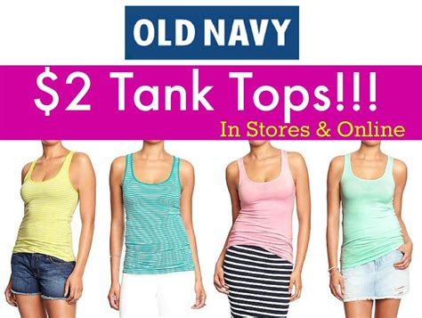 Old Navy Tank Tops commercials