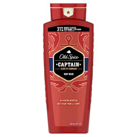 Old Spice Captain Scent Body Wash logo