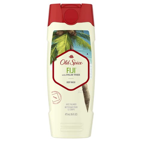 Old Spice Fiji With Palm Tree Body Wash logo