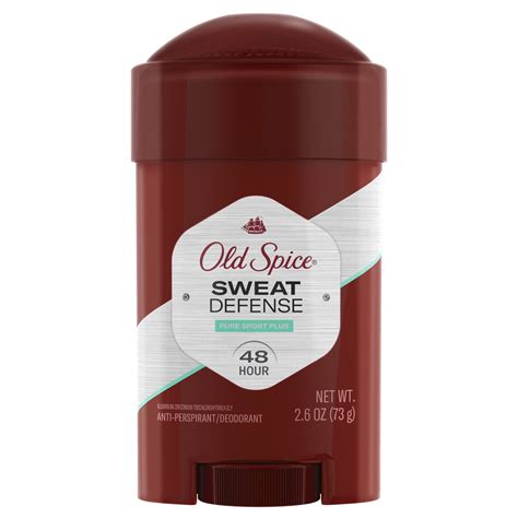 Old Spice Pure Sport Plus Sweat Defense Invisible Solid logo