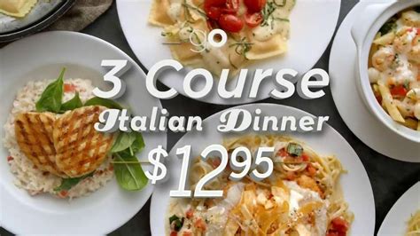 Olive Garden 3-Course Italian Dinner for Two TV Spot, 'Choices'