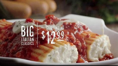 Olive Garden Big Italian Classics TV commercial - Biggest News Ever