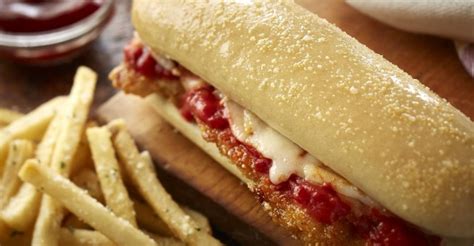 Olive Garden Breadstick Bun Sandwiches