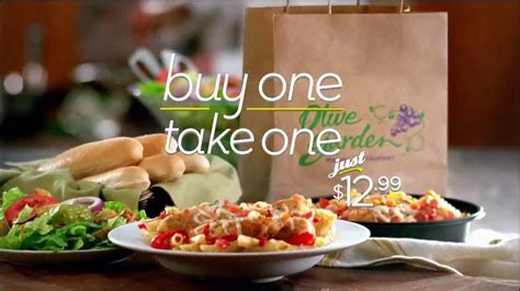 Olive Garden Buy One, Take One TV commercial - Its Back
