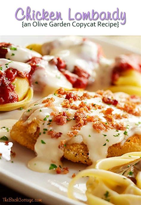 Olive Garden Chicken Lombardy