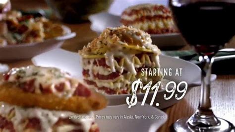 Olive Garden Lasagnas TV Spot, 'Layer on the Love' created for Olive Garden
