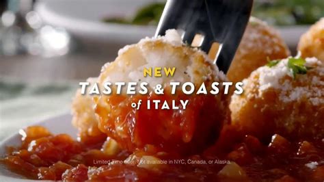 Olive Garden Tastes and Toasts of Italy TV Spot