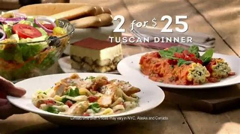 Olive Garden Tuscan Dinner TV Spot, 'More New Dishes'