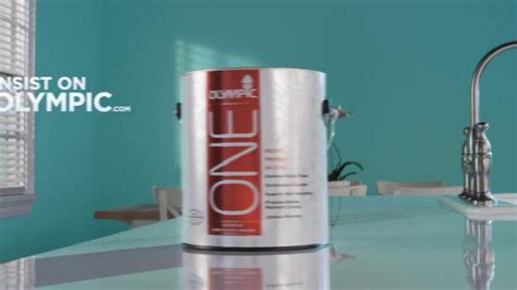 Olympic One TV Commercial Red Paint and Primer In One