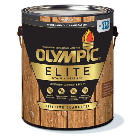Olympic Paints and Stains ELITE Advanced Stain + Sealant logo