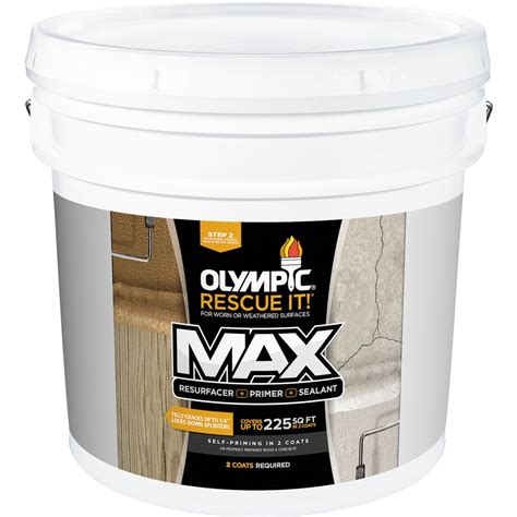 Olympic Paints and Stains RESCUE IT! Wood & Concrete Resurfacer