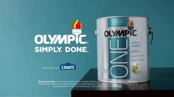 Olympic Paints and Stains TV Spot, 'Exclusive Easy Wash Formula'