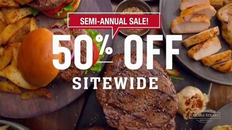Omaha Steaks Semi-Annual Sale TV commercial - Love Every Bite