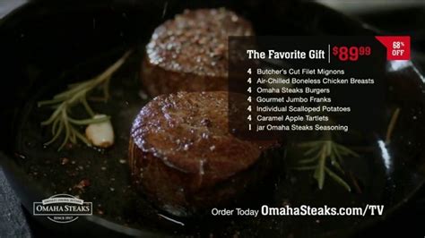 Omaha Steaks TV Spot, 'Holidays: The Sound of a Simple Gift: 68 Off'' created for Omaha Steaks