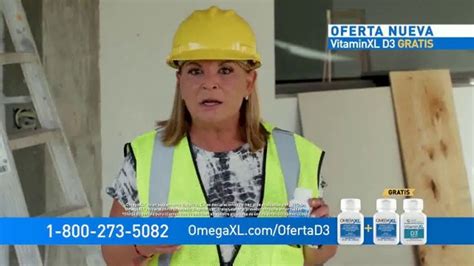 OmegaXL TV Spot, 'VitaminXL D3 gratis' con Ana María Polo