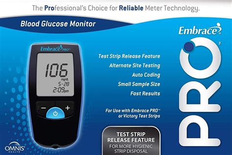 Omnis Health Embrace Blood Glucose Meter