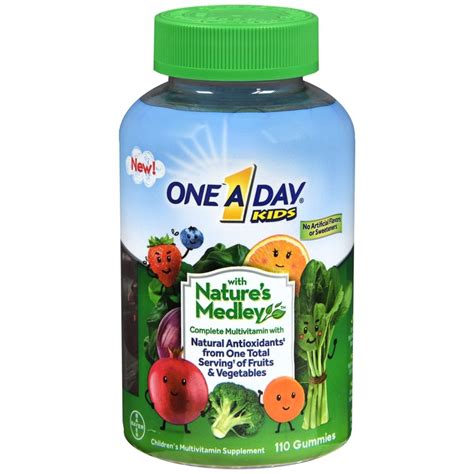 One A Day Kids With Nature's Medley logo