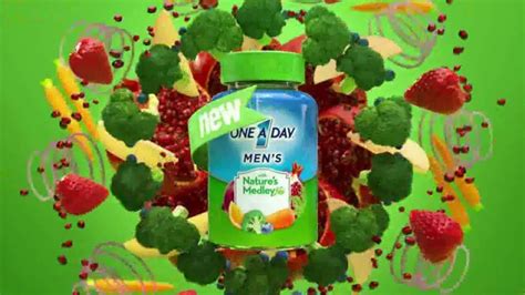 One A Day Men's With Nature's Medley TV Spot, 'Fruits and Vegetables'