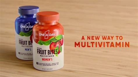 One A Day Natural Fruit Bites Multivitamin TV Spot, 'A New Way to Multivitamin'