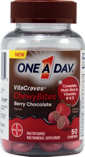One A Day VitaCraves Berry Chocolate logo