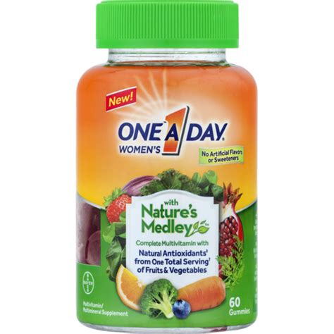 One A Day Women's With Nature's Medley logo