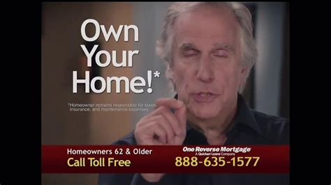 One Reverse Mortgage TV Spot, 'Myths' Featuring Henry Winkler created for One Reverse Mortgage