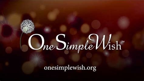 One Simple Wish TV commercial - Grant a Holiday Wish to a Child in Foster Care