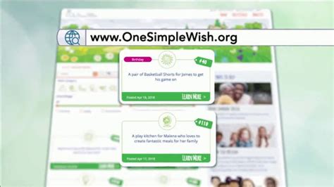 One Simple Wish TV Spot, 'Ion Television: Ion Gives Hope' created for One Simple Wish