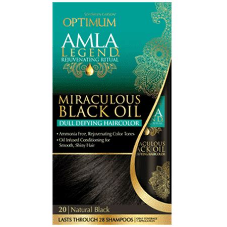 Optimum Salon Haircare Miraculous Black Oil commercials
