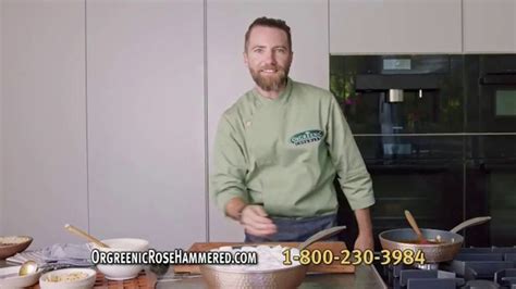 OrGreenic Rose Hammered TV commercial - Cooking More Than Ever