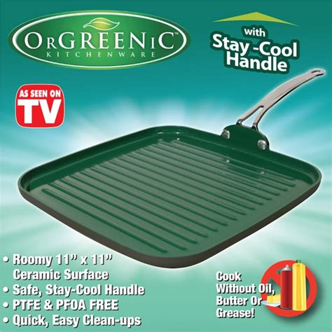 OrGreenic Ceramic Pan commercials