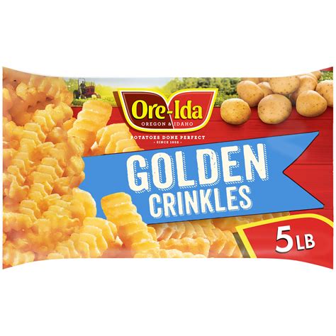 Ore Ida Golden Crinkles logo