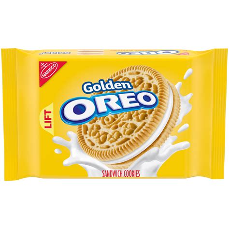 Oreo Golden Sandwich Cookies logo