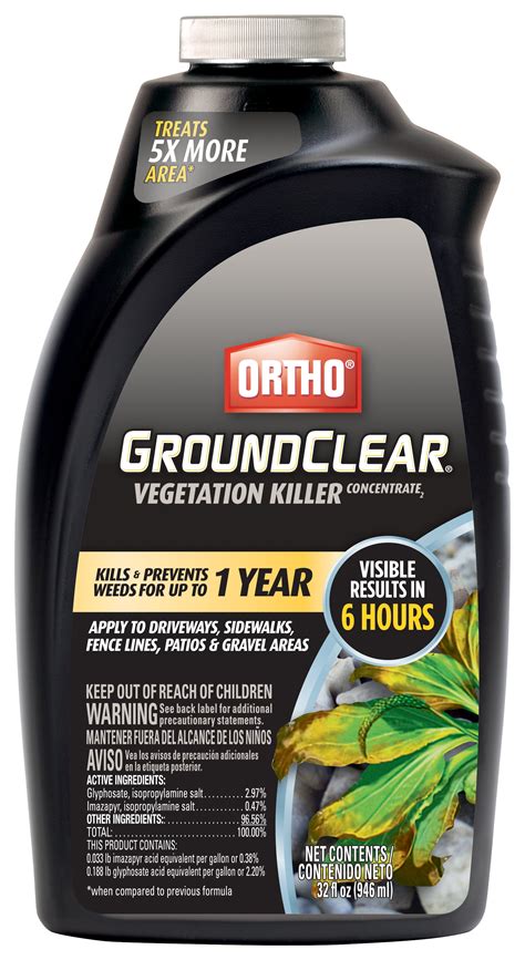 Ortho Home Defense Groundclear Vegetation Killer commercials