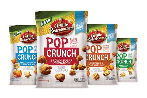 Orville Redenbacher's Pop Crunch Cheddar & Caramel Mix logo