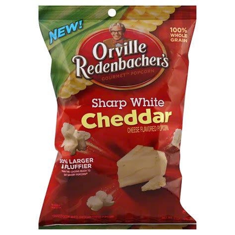 Orville Redenbacher's Sharp White Cheddar Ready-to-Eat logo