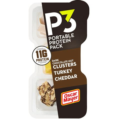 Oscar Mayer P3 Portable Protein Pack Nut Clusters logo