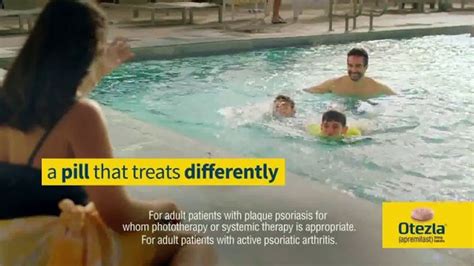 Otezla (Psoriasis) TV Spot, 'Boat Jumping and Pools'