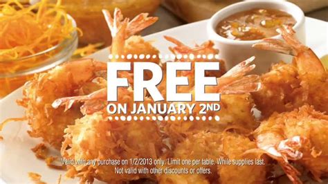 Outback Steakhouse TV Spot, 'Free Bloomin' Onion or Coconut Shrimp'
