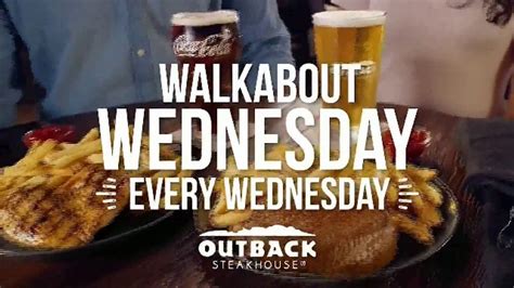 Outback Steakhouse Walkabout Wednesday TV Spot, 'For Steak and Beer'