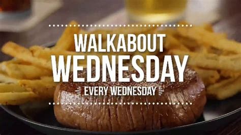 Outback Steakhouse Walkabout Wednesday TV Spot, 'For Steak and Beer: $10.99' created for Outback Steakhouse