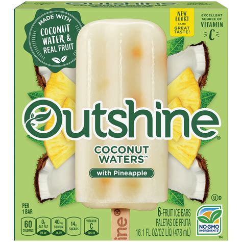 Outshine Coconut Waters With Pineapple logo