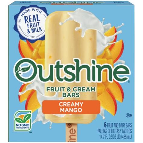 Outshine Creamy Mango Fruit & Cream Bars
