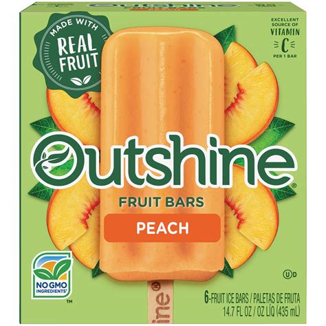 Outshine Fruit Bars Peach