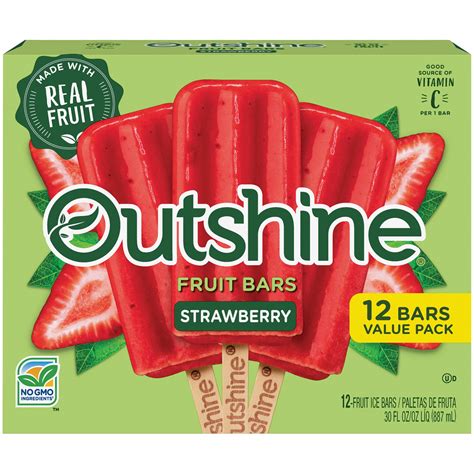Outshine Fruit Bars Strawberry logo
